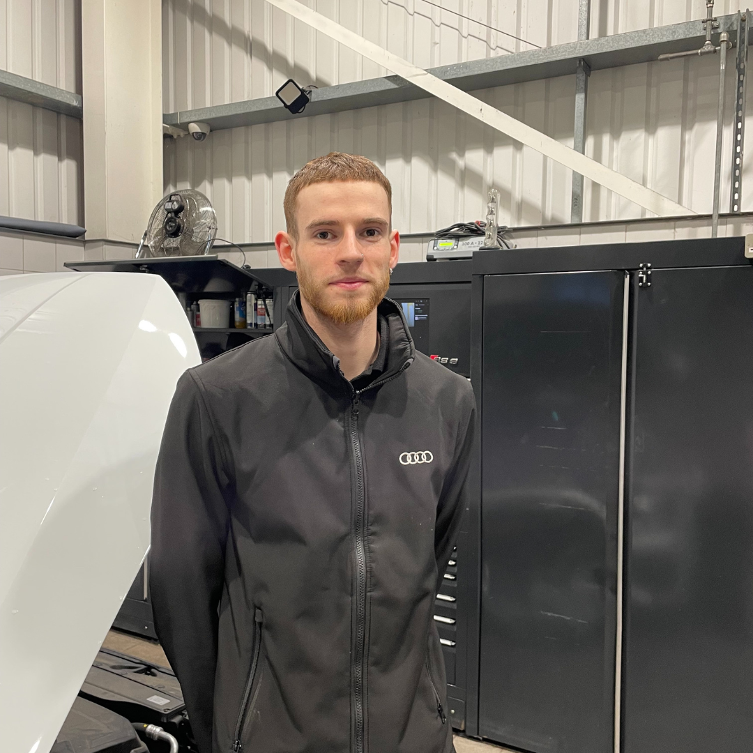 Meet the Team - Alex, the newest Apprentice Technician at Yeovil Audi